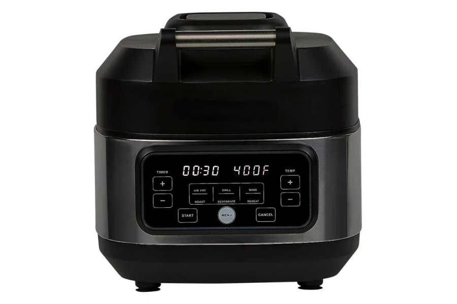 Multi-functional air fryer grill combo