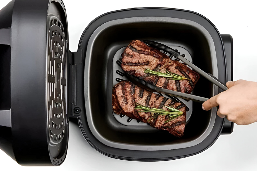 Multi-functional air fryer grill combo