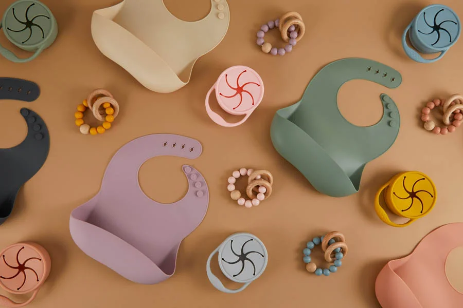 BPA-free silicone baby dishes