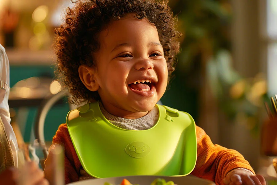 BPA-free silicone baby dishes