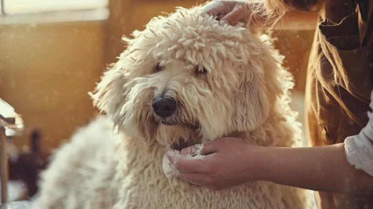 Low-noise pet grooming device